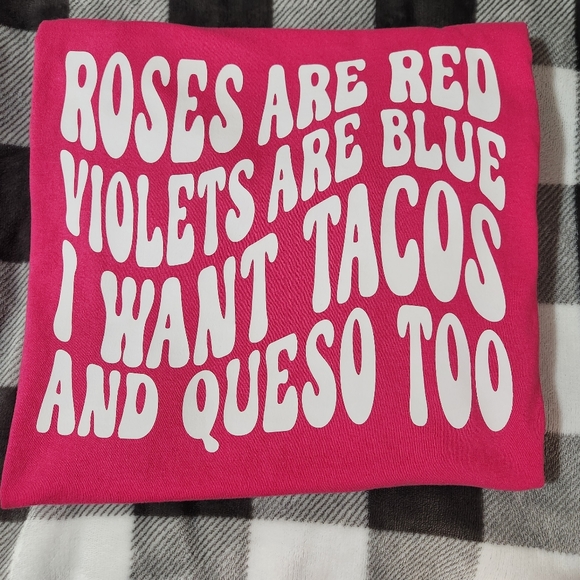 Roses and Tacos Tee - Picture 2 of 4